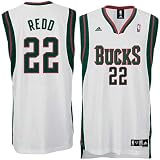 Michael Redd Jersey adidas White Swingman #22 Milwaukee