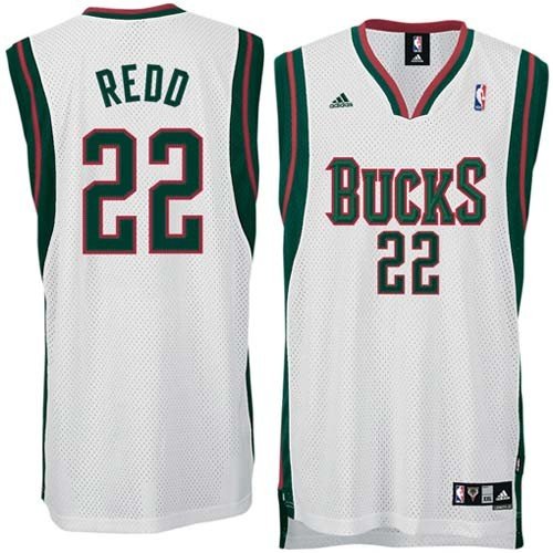 Adidas Milwaukee Bucks Michael Redd Swingman Home Jersey Extra Large