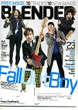 Blender February 2009 Fall-Out Boy Cover, Usher, Franz Ferdinand, Electrik Red, The Killers, Slash of Guns N