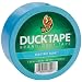 Duck Brand 1311000 1.88-Inch by 20-Yard Colored Duck Tape, Electric Blue