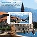 OldShark S3 HD 180 Degree Fish Eye Lens+0.35X Super Wide Angle Lens+15X Macro Lens Cellphone Lens Clip On Camera Lens Kits for iOS Android Smartphones