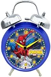 Marvel Spiderman SMC100TB Quartz Clock (Blue/Silver)