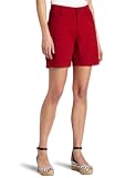 Lee Women's Misses Comfort Fit Dean Walkshort, Ruby Red, 10 Medium