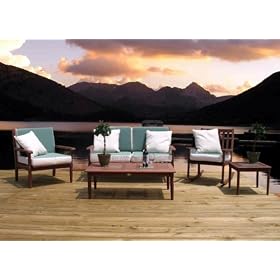 5pc Outdoor Furniture: Torino Deep Seating Set