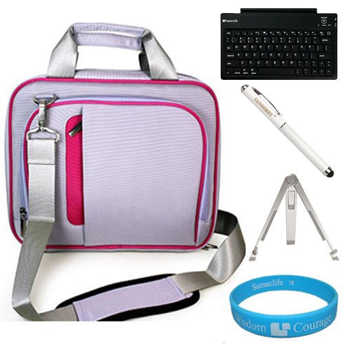 Purple and Pink Pinn Shoulder Bag Carry Case