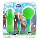 Oster Equine Care Series 3-Piece Grooming Kit, Blue and Green