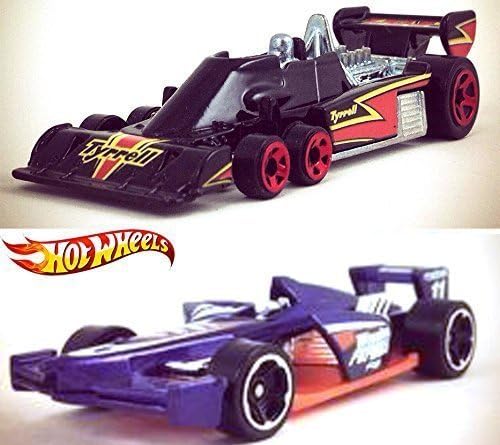 Hot Wheels Digital Race Circuit 2016 Purple Winning Formula & Flying Customs Tyrrell P34 - Racing Dreams - F1 Indy Pro Car - NHRA 1:64