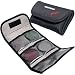Adorama Slinger Filter Wallet "P" Holds Six 82mm Round or Six "P" Series Square Filters, Black.