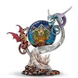 Wizard's Wrath Collectible Dragon Figurine: Fantasy Home Decor by The Bradford Exchange