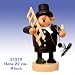 Christmas Smoker - Chimney Sweep (8.7 inches)