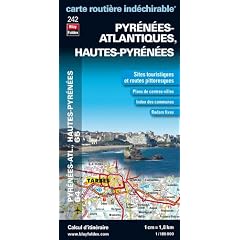 Pyr�n�es-Atlantiques, Hautes-Pyr�n�es : 1/180 000