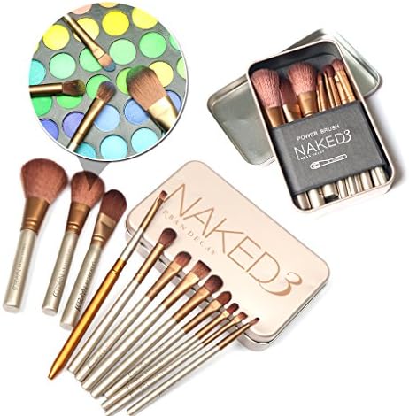 Luvin 12pcs Top Grade Professional Makeup Brush Set with Box