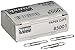 Paper Clips, Size 1, Regular, .033 Wire Gauge, 100/Box, Silver