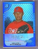 2005 Bowman Chrome Blue Refractors 312 Kelvin Pichardo (Baseball Cards) FY (Rookie Card Parallel - Serial #'d to 150)