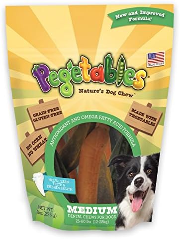 Pegetables Mixed Medium Chew Supplements, 8-Ounce Bag