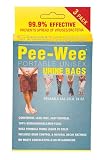 Cleanwaste Pee-Wee Urine Bags (50 3-Packs)