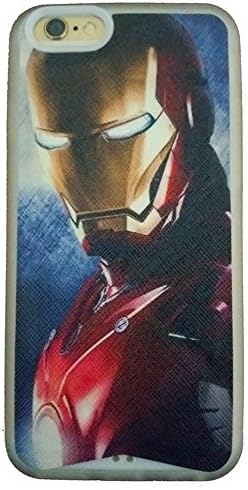 Iphone 6 6s Case [high Quality Polycarbonate Materiais] 2 in 1 (Lron Man)[tin Fit A]