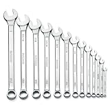 Bahco 75-837013 Snap On 837013 Combination Wrench Set with Pouch, 13-pc