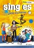 Produkt-Bild: sing es: Lieder und Kanons. Liederbuch mit CD.: 50 Lieder und Kanons. Schwierigkeitsgrad 2