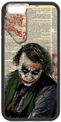 Custom Joker Design Rubber TPU and PC Case for Iphone 6,iphone 6 coque,apple IPhone 6 cover, Case Cover For Apple IPhone 6