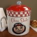Memory Company Ohio State Buckeyes Ceramic Cookie Jar