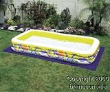 Rectangular Pool Ground Cloth 150in