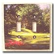 Golf Tour Double Switch Plate Cover