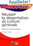 R�ussir la dissertation de culture g�...