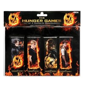 The Hunger Games Movie Bookmarks Magnetic: Toys &amp; Games