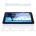iRULU eXpro X1a 9 Inch Quad Core Tablet PC, Google Android 4.4 Kitkat, 1024*600 Resolution, 8GB Nand Flash - Blue Rear