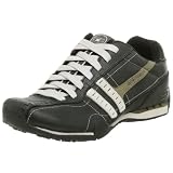 Skechers Sport Mens Urban Spike St. Pierre Sneaker,Black/Olive,7.5 M
