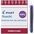 Pilot Namiki IC50 Fountain Pen Ink Cartridge, Purple, 6 Cartridges per Pack (69004)