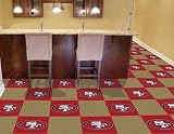 Fanmats San Francisco 49ers Team Carpet Tiles