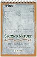TOPS Second Nature Spiral Steno Books, Recycled, 6 x 9 Inches, Gregg Rule, Tan Cover, 70 Sheets Per Book (74690)