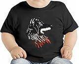 Fire Wolf オーガニックベビーTシャツ 12 - 18 Months