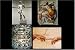 Michelangelo Art Magnets, Set of Four