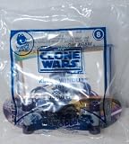 McDonald's Happy Meal 2010 Star Wars The Clone Wars Mace Windu #8 Skateboard ToyIMAGE