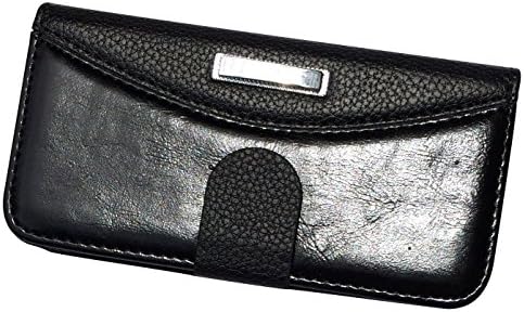 Black Wallet-style Leather Case for iPhone 5s, 5