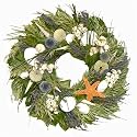 Beach Cottage Wreath - 16"