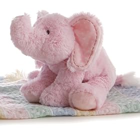 Aurora Plush Baby 12 inch Pink Lil Elephant