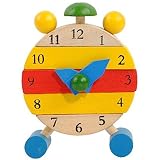 Internet Handgefertigt aus Holz Uhr Spielzeug für Kinder Zeittaktgeber pädagogisches Spielzeug lernen