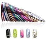10 Couleurs Striping Tape Fil Bande A...