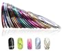 10 Couleurs Striping Tape Fil Bande Autocollant Sticker Nail Art Ongles de Boolavard