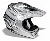 Bell Moto-8 Holeshot Black & Silver Motocross Helmet