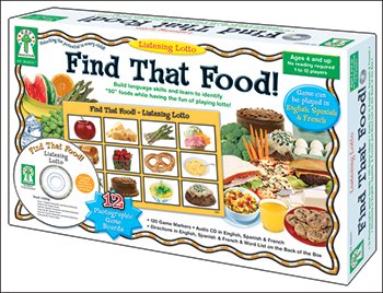 Key Education Publishing Listening Lotto: Find That Food