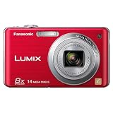 Panasonic Lumix DMC-FH20 14.1 MP Digital Camera with 8x Optical Image Stabilized Zoom and 2.7-Inch LCD (Red)