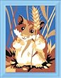 Ravensburger 29851 - Hamster - Malen nach Zahlen, 12 x 8,5 cm