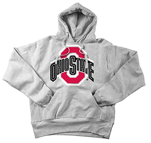 Ohio State Buckeyes Mens Hooded Sweatshirt Icon Gray - L - oxford gray
