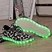 Joansam 7 Colors LED Luminous Unisex Sneakers Men & Women USB Charging Light Colorful Glowing Leisure Flashing Shoes Sport Shoes