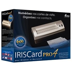 Iris - IRISCard Pro 4 - Cards Scanner - USB